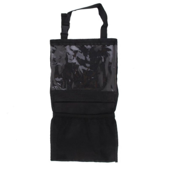 Организатор в автомобиль с карманом для планшета чёрный