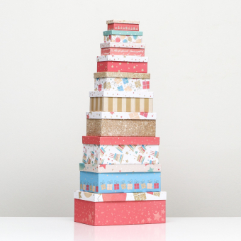 #Набор коробок 10 в 1 «Пусть исполняются все желания», 13,5 х 8 х 5 см ТЫ ЧУДО