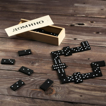 Подарочный набор 3 в 1 Крутой мужик. Домино, лото, карты