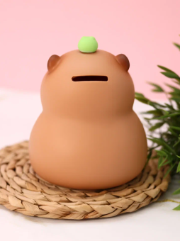 Копилка капибара "Capybara Frog Friend"