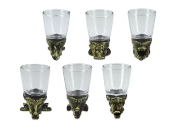 Подарочный набор рюмок-перевертышей «Элит», 6 шт., рюмка 30 мл