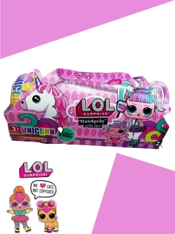 Игрушка сюрприз Кукла LOL единорог в капсуле