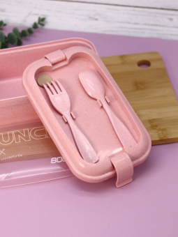 Ланчбокс "Spacious", pink (800 мл)