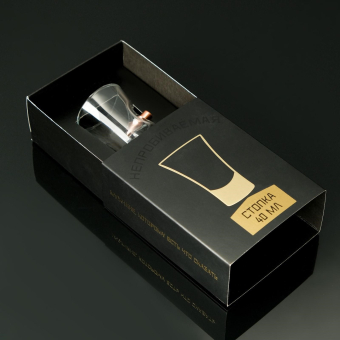 Стопка с пулей «Непробиваемая», в коробке, 40 мл