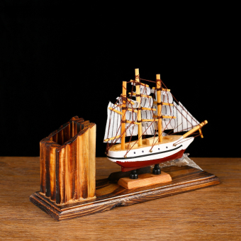 Премиум набор настольный «Корабль мечты» с органайзером, 15 х 22 х 7 см
