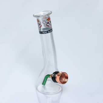 Бонг «Череп», стеклянный h=11.8 см,