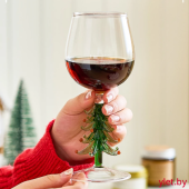 Фужер "Елка" С ДЕФЕКТОМ