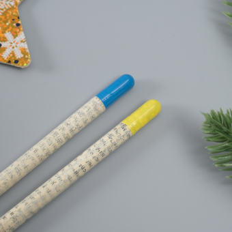 Растущие карандаши подарочные «Голубая Ель + Ромашка» 2 шт.