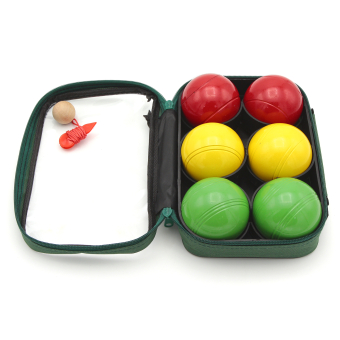 Боча Петанк 6 шаров в сумке Цветные