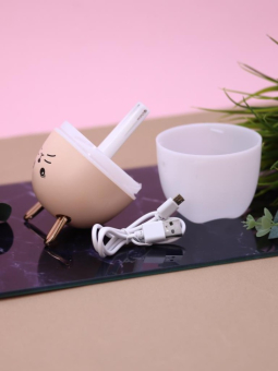 Настольный увлажнитель воздуха - ночник "Bunny", mix, (портативный, USB)