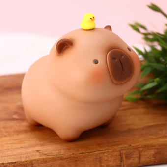 Копилка капибара "Capybara Friend Duck"