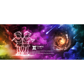 Кружка хамелеон знак зодиака Близнецы