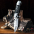 Нож складной механический Boker серый матовый Нож складной механический Boker серый матовый