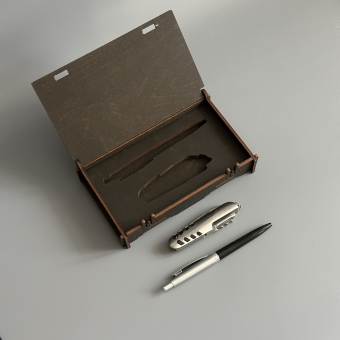 Подарочный набор " Самому сильному и надежному" (Ручка, мультитул)