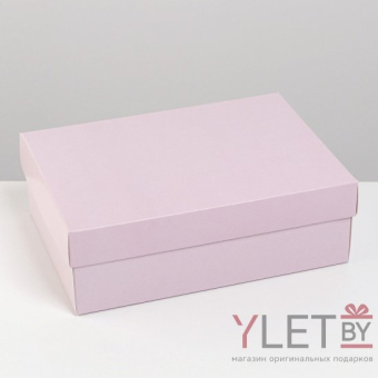 Коробка складная Лавандовая 21 х 15 х 7 см