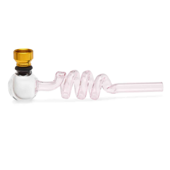 Курительный девайс  стеклянный Спираль