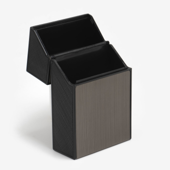 Портсигар на 20 сигарет, с электронной зажигалкой, 150 мАч, USB, 10×5.6×3.1 см