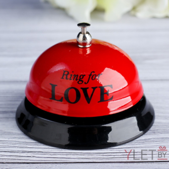 Звонок настольный Ring for Love Красный