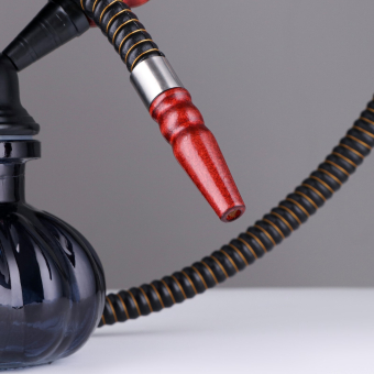 Кальян «Тунч», 25 см, 1 трубка, черный