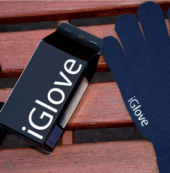 Перчатки iGloves для сенсорных экранов синие
