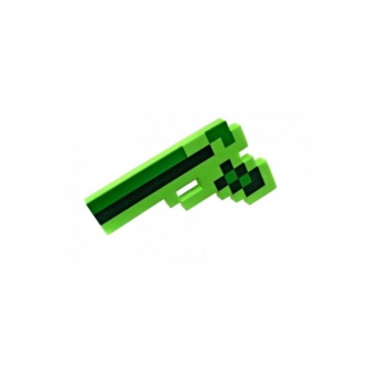 Пистолет Minecraft майнкрафт (зеленый)