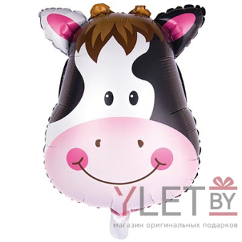 Шар (34''/86 см) Фигура, Корова голова