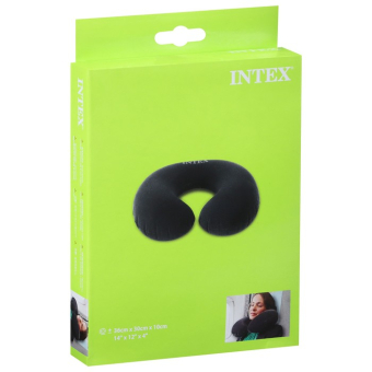 Подушка дорожная надувная Intex