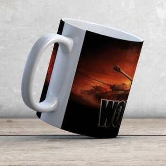 Кружка World of Tanks белое основание