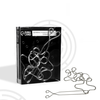 Головоломка металлическая «Раздели на части» №49