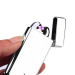 Импульсная зажигалка двойная Lighter серая