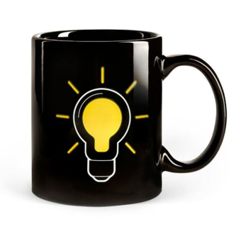 Кружка хамелеон Лампочка Включите идею