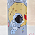 Термос с датчиком температуры «Happy friends, space», beige (500 ml)