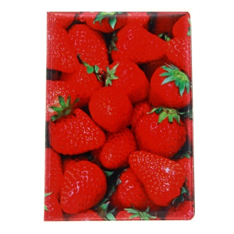 Обложка на паспорт Клубника