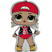 Шар (33''/84 см) Фигура, Кукла Лол, Модная подружка