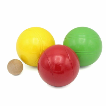 Боча Петанк 6 шаров в сумке Цветные