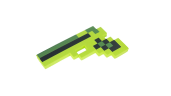 Пистолет Minecraft майнкрафт (зеленый)