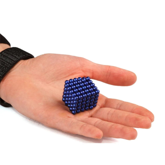 Головоломка NeoCube - 5 мм 216 сфер (Неокуб) Синий