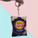 Брелок "Чипсы", цвет МИКС, Брелок "Чипсы", цвет МИКС,