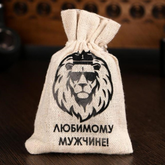 Камни для виски Любимому мужчине. Лев, 6 шт