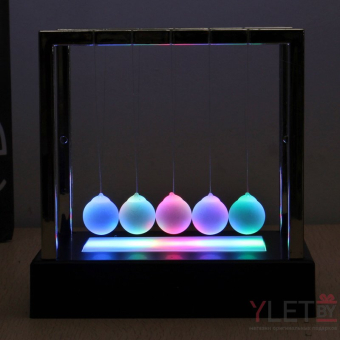 Шары Ньютона светящиеся средние