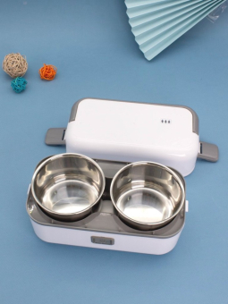 Ланчбокс с подогревом "Cooking box", от сети, (26,2*13*16,3 см)