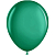 Шар (12''/30 см) Зеленый, металлик