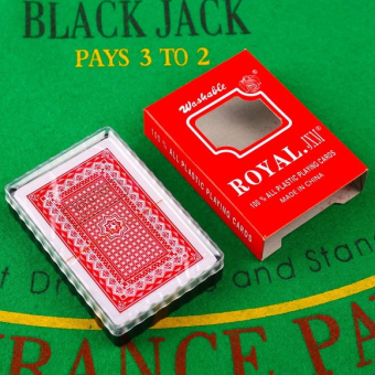 Карты игральные пластиковые Royal, 54 шт