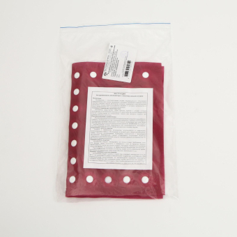 Аппликатор "Кузнецова", 70 колючек, 23 х 32 см, красный