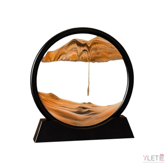 Песочная 3D картина (желтая) 26х24 см