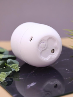 Настольный увлажнитель воздуха - ночник "Lucky flower", white, (портативный, USB)