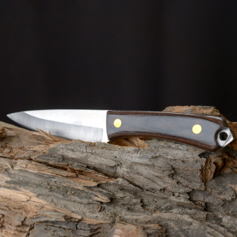 Нож фиксированный в чехле c деревянной ручкой M40