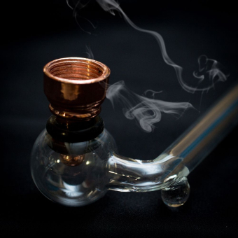 Курительный девайс с изгибом