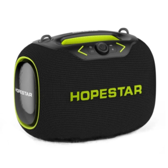 Портативная колонка Hopestar Party Box 120W с двумя микрофонами Черная