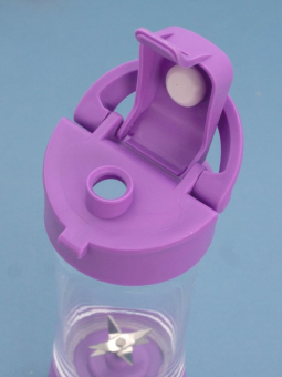 Блендер портативный "Juicy", purple, USB, (24*8 см) Блендер портативный "Juicy", purple, USB, (24*8 см)